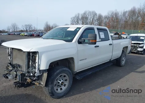 2019 Chevrolet Silverado 2500Hd Wt из США, поврежденный, VIN 1GC1KREG0KF178936